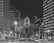 06580810BW  The Golden Triangle Black and White