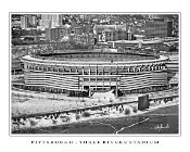 3R  Three Rivers Stadium Winter - "Mini Poster" Border & Text Included