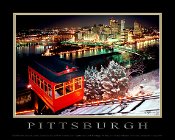 02M  Duquesne Incline - "Mini Poster" Border & Text Included