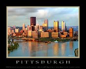 53706M  Golden Hour from the West End Overlook - "Mini Poster" Border & Text Included