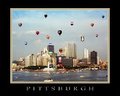 RegattaDayM  Regatta Hot Air Balloon Launch - "Mini Poster" Border & Text Included