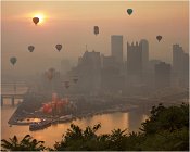 RegattaSunrise  Regatta Hot Air Balloon Launch at Sunrise