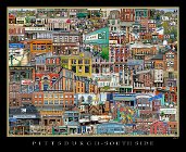 SouthSide BLEND  South Side Buildings Blended Collage