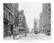 LibertyAveWest  PHOTOGRAPH PRINTED WITH LOCATION, CITY, STATE AND DATE ON BOTTOM OF WHITE BORDER PHOTOGRAPH COURTESY OF THE LIBRARY OF CONGRESS WASHINGTON, DC