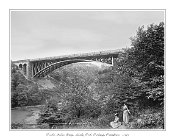 PantherHollowBridge  PHOTOGRAPH  PRINTED WITH LOCATION, CITY, STATE AND DATE ON BOTTOM OF WHITE BORDER PHOTOGRAPH  COURTESY OF THE LIBRARY OF CONGRESS WASHINGTON, DC