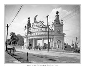 EntranceLunaPark  PHOTOGRAPH  PRINTED WITH LOCATION, CITY, STATE AND DATE ON BOTTOM OF WHITE BORDER PHOTOGRAPH  COURTESY OF THE LIBRARY OF CONGRESS WASHINGTON, DC