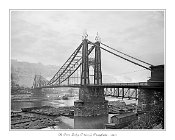 PointBridge  PHOTOGRAPH  PRINTED WITH LOCATION, CITY, STATE AND DATE ON BOTTOM OF WHITE BORDER PHOTOGRAPH  COURTESY OF THE LIBRARY OF CONGRESS WASHINGTON, DC