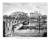 SixthStreetBridge  PHOTOGRAPH  PRINTED WITH LOCATION, CITY, STATE AND DATE ON BOTTOM OF WHITE BORDER PHOTOGRAPH  COURTESY OF THE LIBRARY OF CONGRESS WASHINGTON, DC