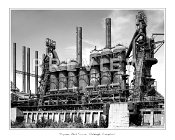 Duquesne Blast Furnaces  PHOTOGRAPH  PRINTED WITH LOCATION, CITY, STATE AND DATE ON BOTTOM OF WHITE BORDER PHOTOGRAPH  COURTESY OF THE LIBRARY OF CONGRESS WASHINGTON, DC