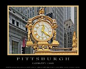 KAUFCLOCKM  Kaufmann's Clock - "Mini Poster" Border & Text Included