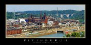 3625M  Edgar Thomson Works - Braddock, PA - "Mini Poster" Border & Text Included