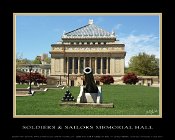 02790810M  Soldiers and Sailors Memorial Hall - "Mini Poster" Border & Text Included